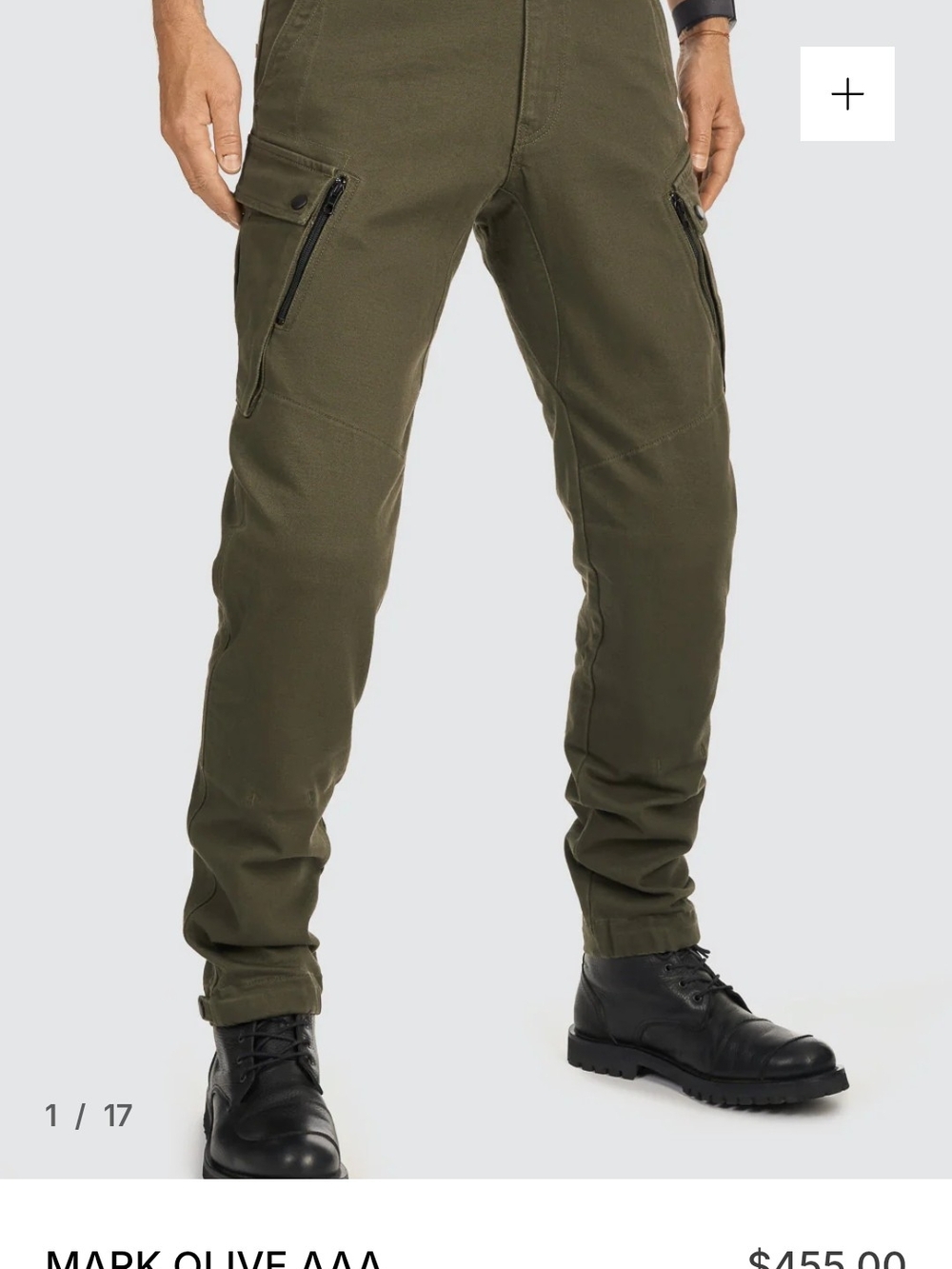 Pando Moto Mark AAA+ Cargo Motocycle Pants/Jeans